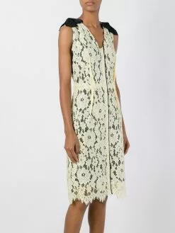 Marc Jacobs floral lace midi dress