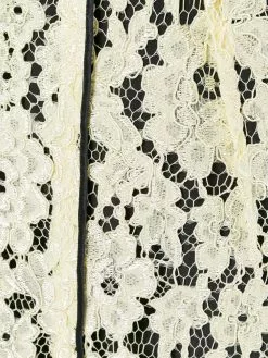 Marc Jacobs floral lace midi dress