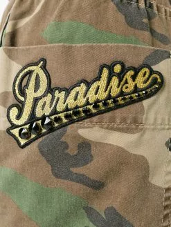 Marc Jacobs camouflage print belted trousers