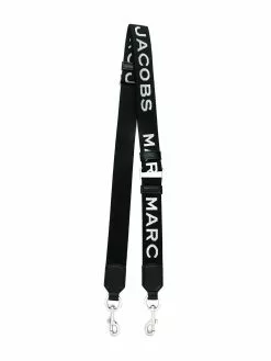 Marc Jacobs MJ graphic thin webbing strap
