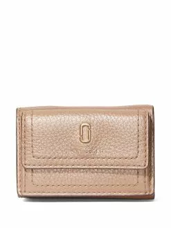 Marc Jacobs The Softshot Pearlized trifold wallet