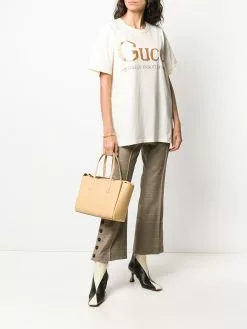 Marc Jacobs Protégé logo tote bag