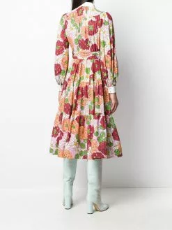 Marc Jacobs floral print silk dress