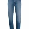 Marc Jacobs lip patch straight-fit jeans