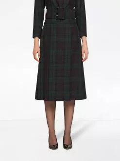 Marc Jacobs check midi skirt