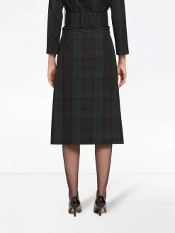 Marc Jacobs check midi skirt