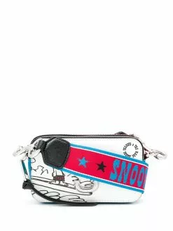 Marc Jacobs graphic print leather crossbody bag