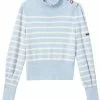 Marc Jacobs striped knit jumper with button detail