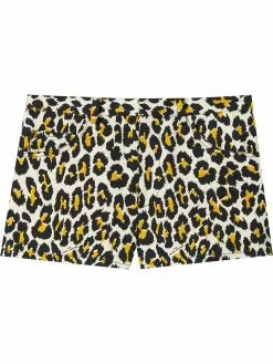 Marc Jacobs leopard-print shorts
