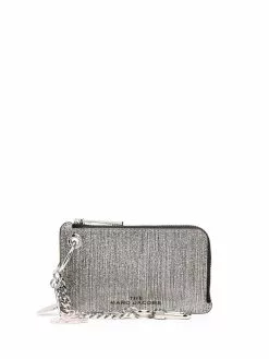Marc Jacobs Glitter Stripe coin purse