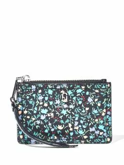 Marc Jacobs The Softshot ditsy floral top zip multi wallet