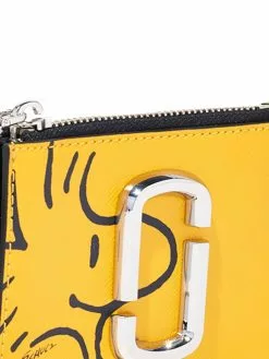 Marc Jacobs The Snapshot Peanuts top zip multi wallet