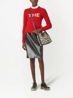 Marc Jacobs The Reporter leopard-print bag