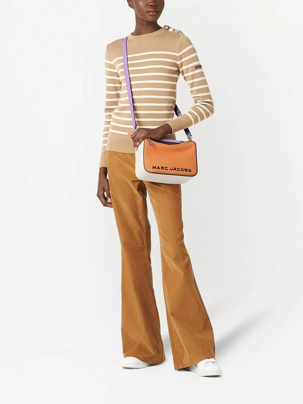 Marc Jacobs The Softbox 23 colour block bag 4 Marc Jacobs The Softbox 23 colour-block bag