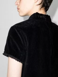 Marc Jacobs short-sleeve corduroy minidress