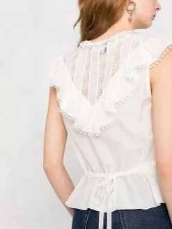 Marc Jacobs ruffle-detail vest