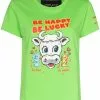Marc Jacobs x Magda Archer Be Happy Be Lucky cotton T-shirt