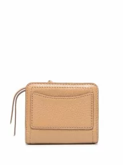 Marc Jacobs Softshot logo zipped wallet