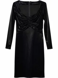 Marc Jacobs sweetheart-neck long-sleeve dress