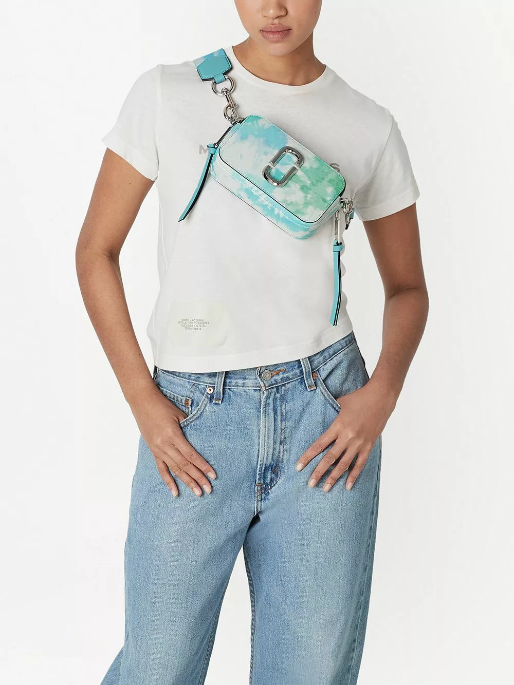 Marc Jacobs The Snapshot tie dye crossbody bag 7 Marc Jacobs The Snapshot tie-dye crossbody bag