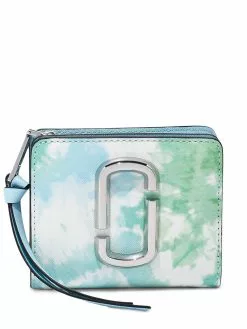 Marc Jacobs mini The Snapshot tie-dye compact wallet