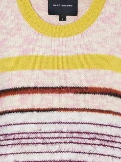 Marc Jacobs intarsia stripe-knit jumper