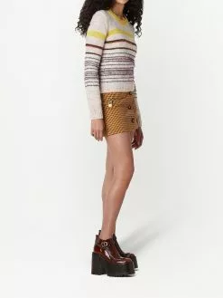 Marc Jacobs intarsia stripe-knit jumper