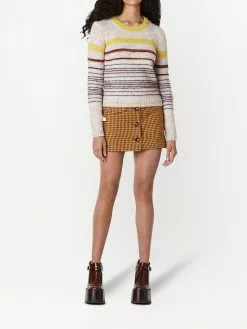 Marc Jacobs intarsia stripe-knit jumper