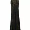 Marc Jacobs sleeveless mesh maxi dress