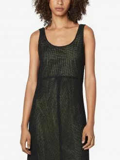Marc Jacobs sleeveless mesh maxi dress