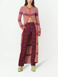 Marc Jacobs striped cardigan coat