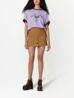 Marc Jacobs tailored lock-detail miniskirt