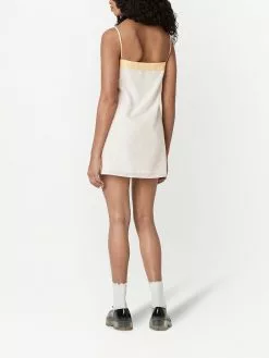Marc Jacobs spaghetti-strap two-tone dress