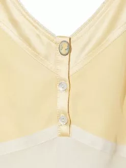 Marc Jacobs spaghetti-strap two-tone dress