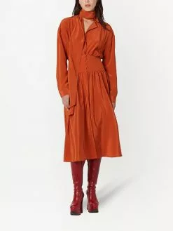 Marc Jacobs belted scarf dress
