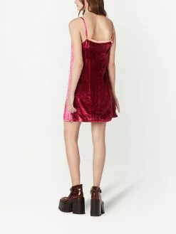 Marc Jacobs velvet-effect slip dress