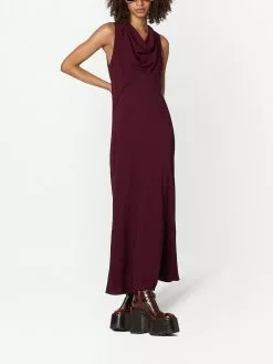Marc Jacobs cowl-neck sleeveless midi dress