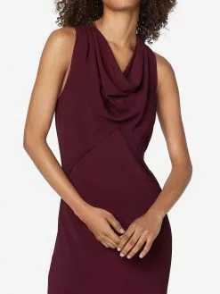 Marc Jacobs cowl-neck sleeveless midi dress