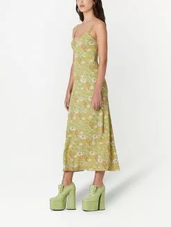 Marc Jacobs floral-print bias slip dress
