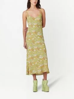 Marc Jacobs floral-print bias slip dress