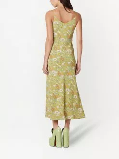 Marc Jacobs floral-print bias slip dress