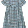 Marc Jacobs check-print short-sleeve dress