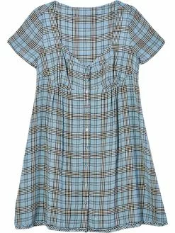 Marc Jacobs check-print short-sleeve dress