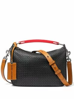 Marc Jacobs The Soft Box 23 perforated crossbody bag