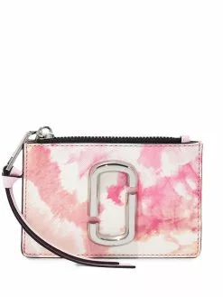 Marc Jacobs The Snapshot tie-dye print wallet