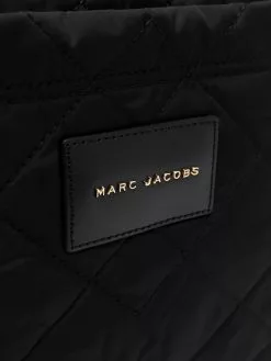 Marc Jacobs logo-patch luggage bag