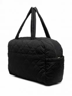 Marc Jacobs logo-patch luggage bag