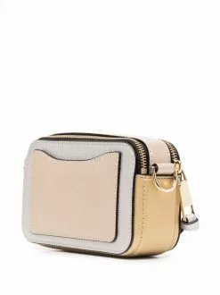 Marc Jacobs The Snapshot metallic crossbody bag