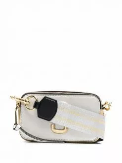 Marc Jacobs The Snapshot metallic crossbody bag