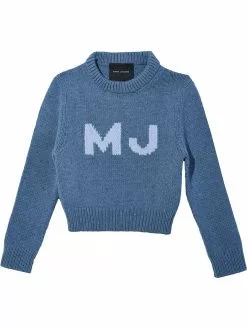 Marc Jacobs logo embroidered jumper